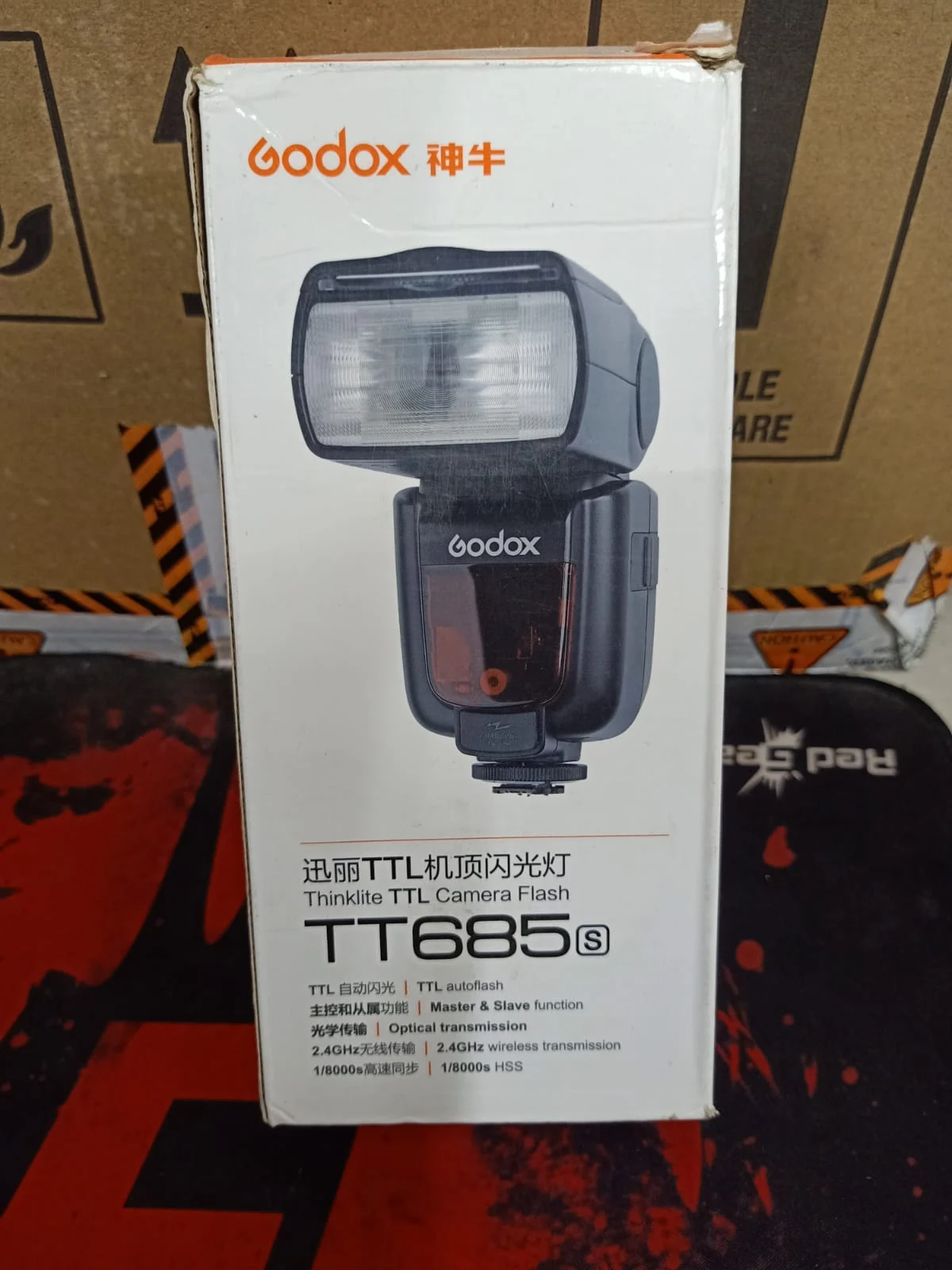 Godox Thinklite TT685S TTL Flash for Sony in use