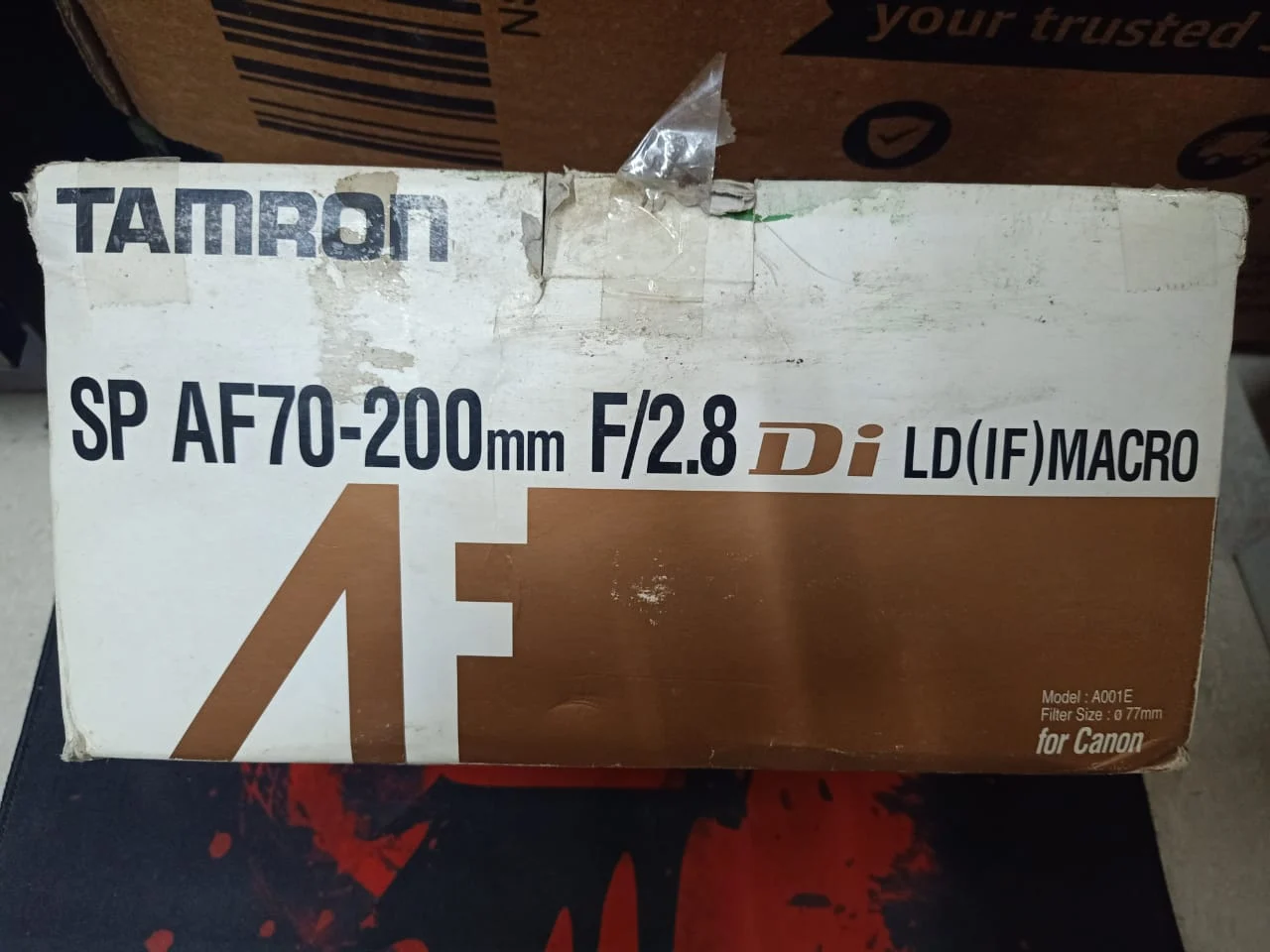 Tamron SP AF 70-200mm F/2.8 Di LD IF Macro Lens for Canon in use