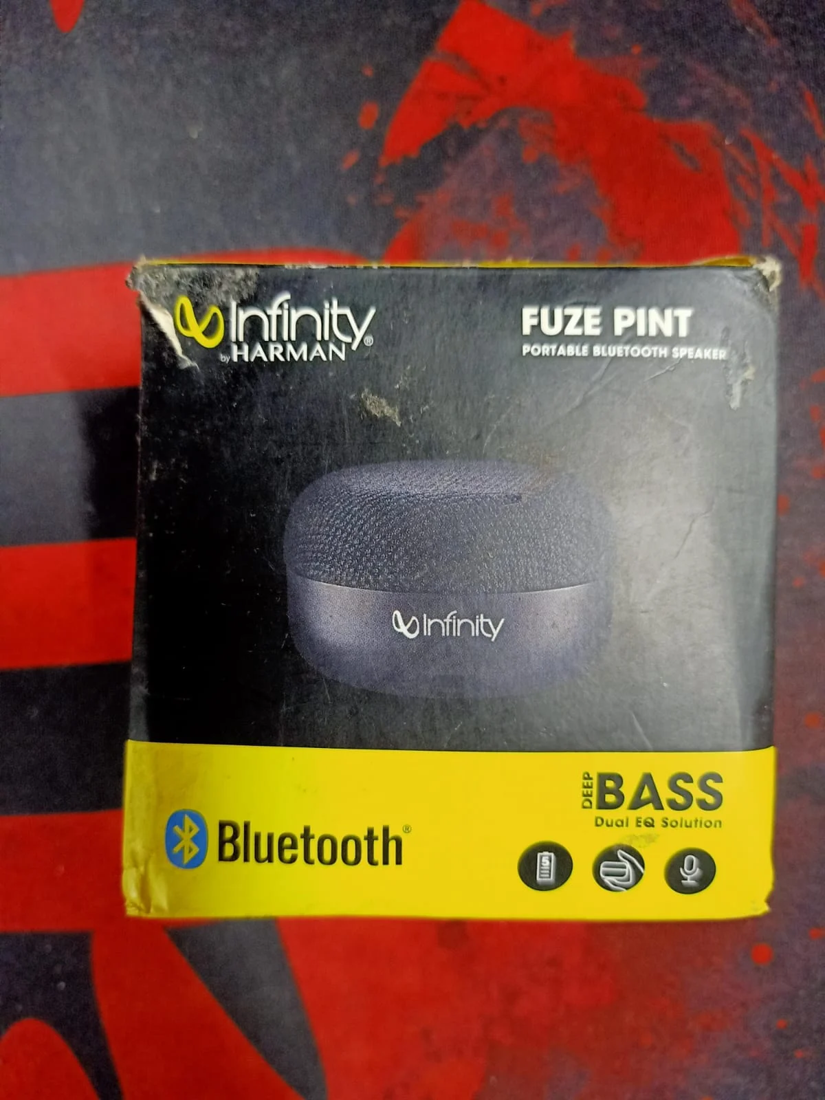 Infinity - JBL Fuze Pint Wireless Ultra Portable Mini Speaker in use