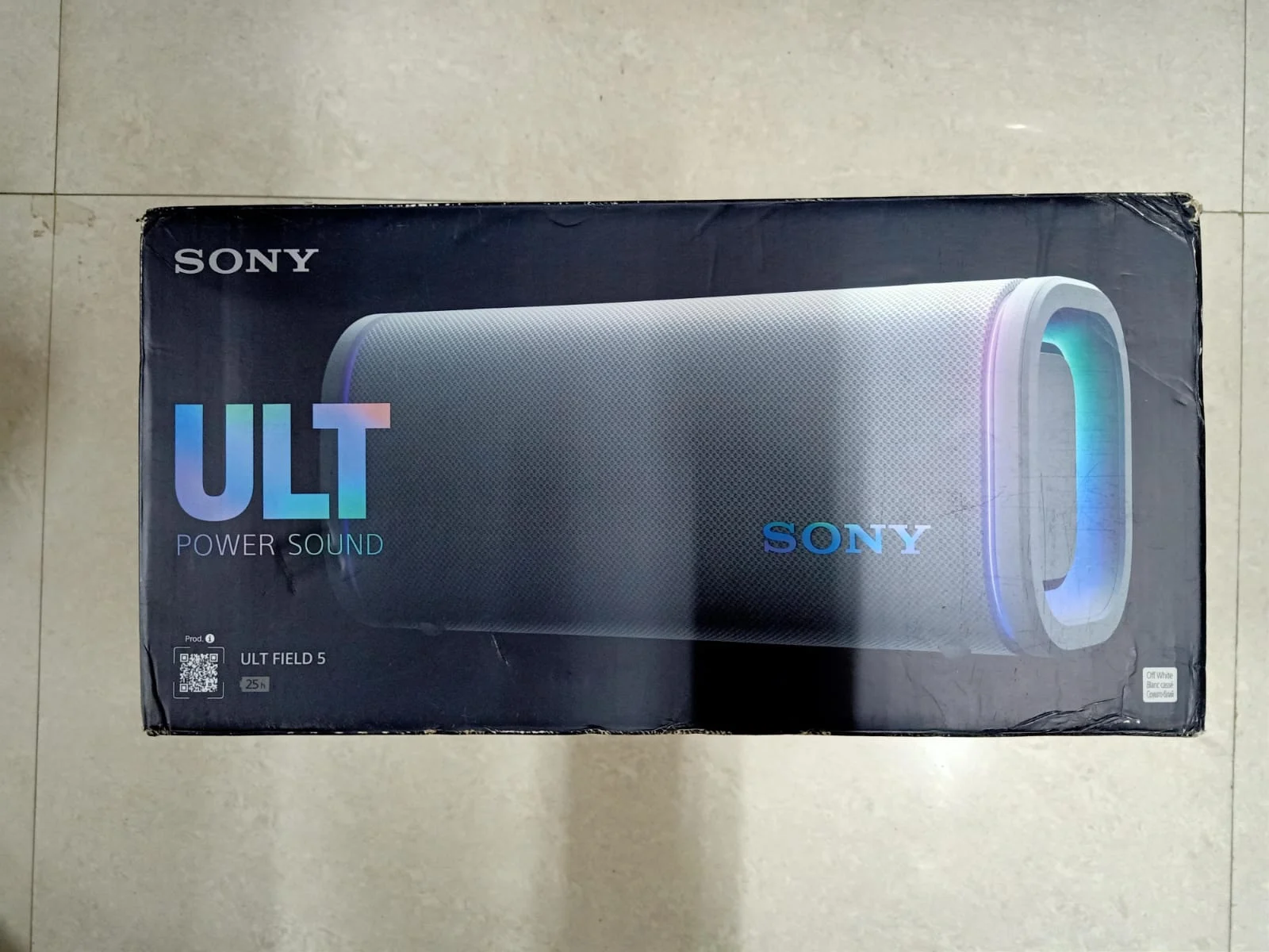 Sony ULT Field 5 Bluetooth Wireless Speaker White in use