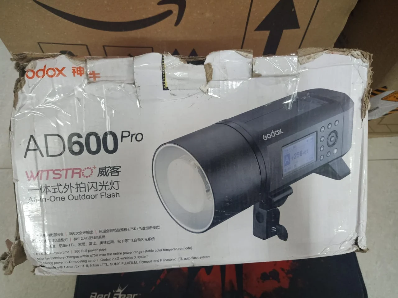 Godox AD600 Pro 600W All-in-one Outdoor Flash Black in use
