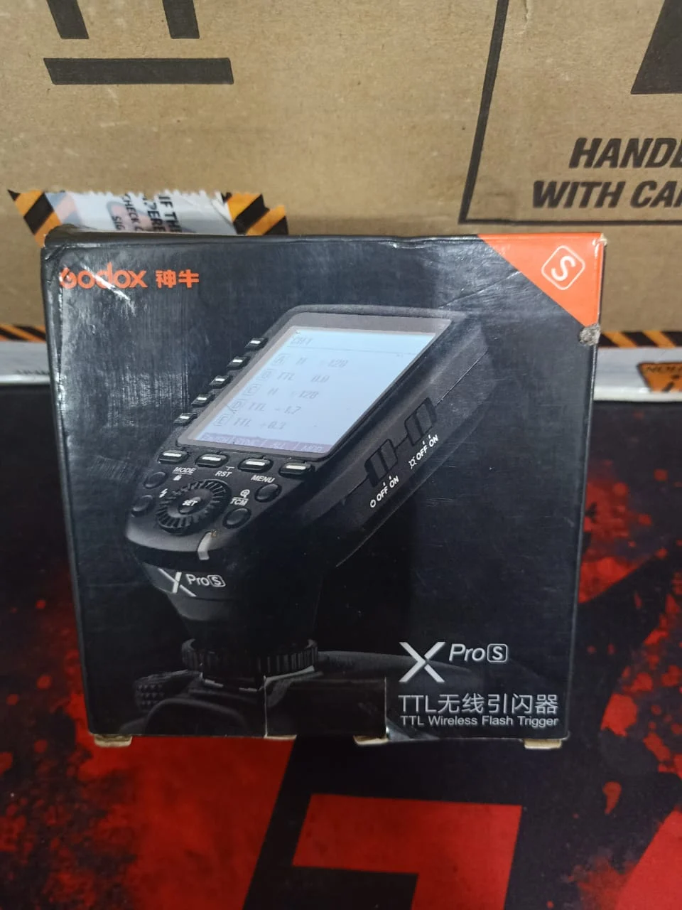 Godox Xpro-S for Sony TTL Wireless Flash Trigger in use