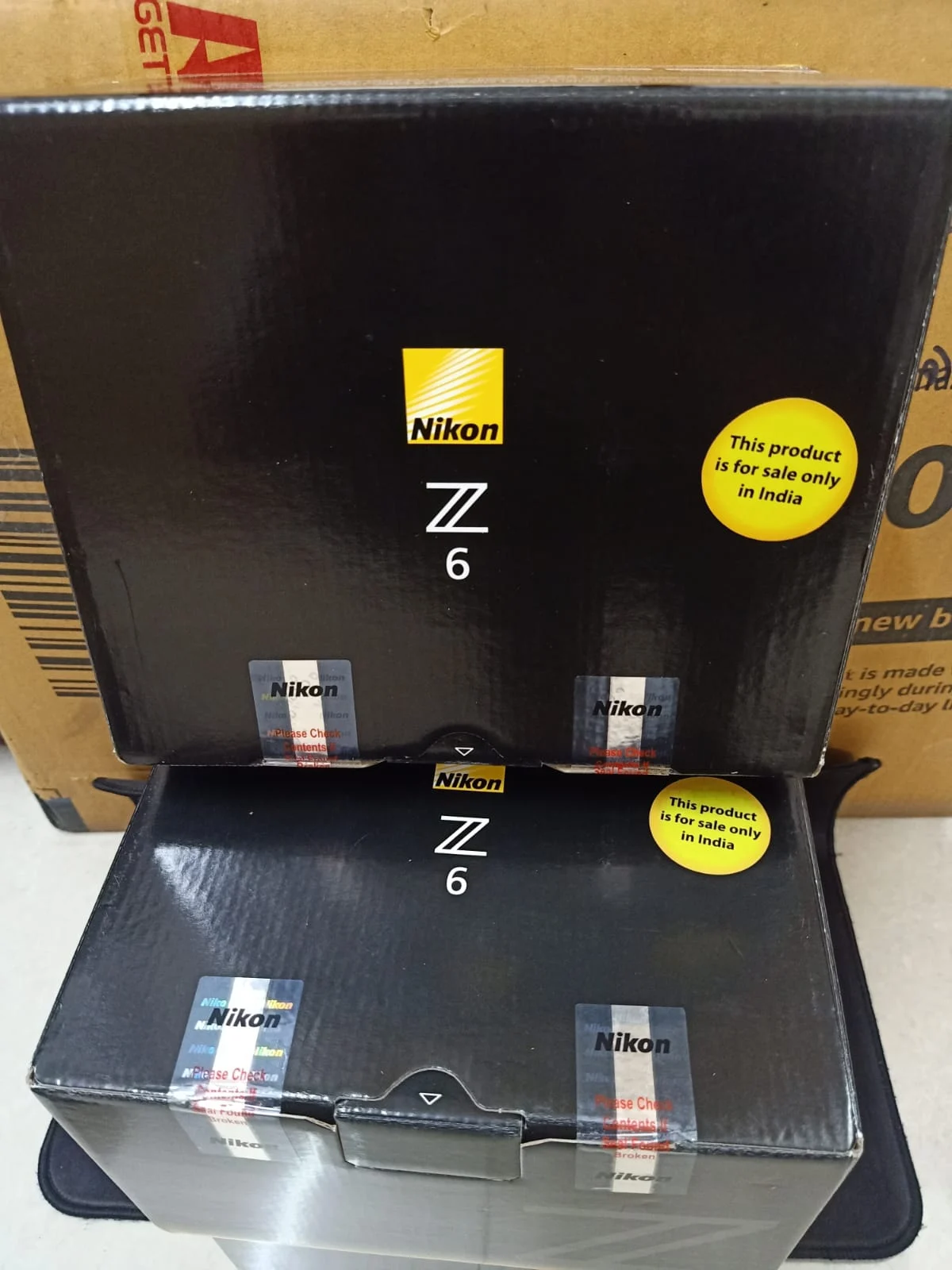 Nikon Z6 Mirrorless Camera Body Only in use