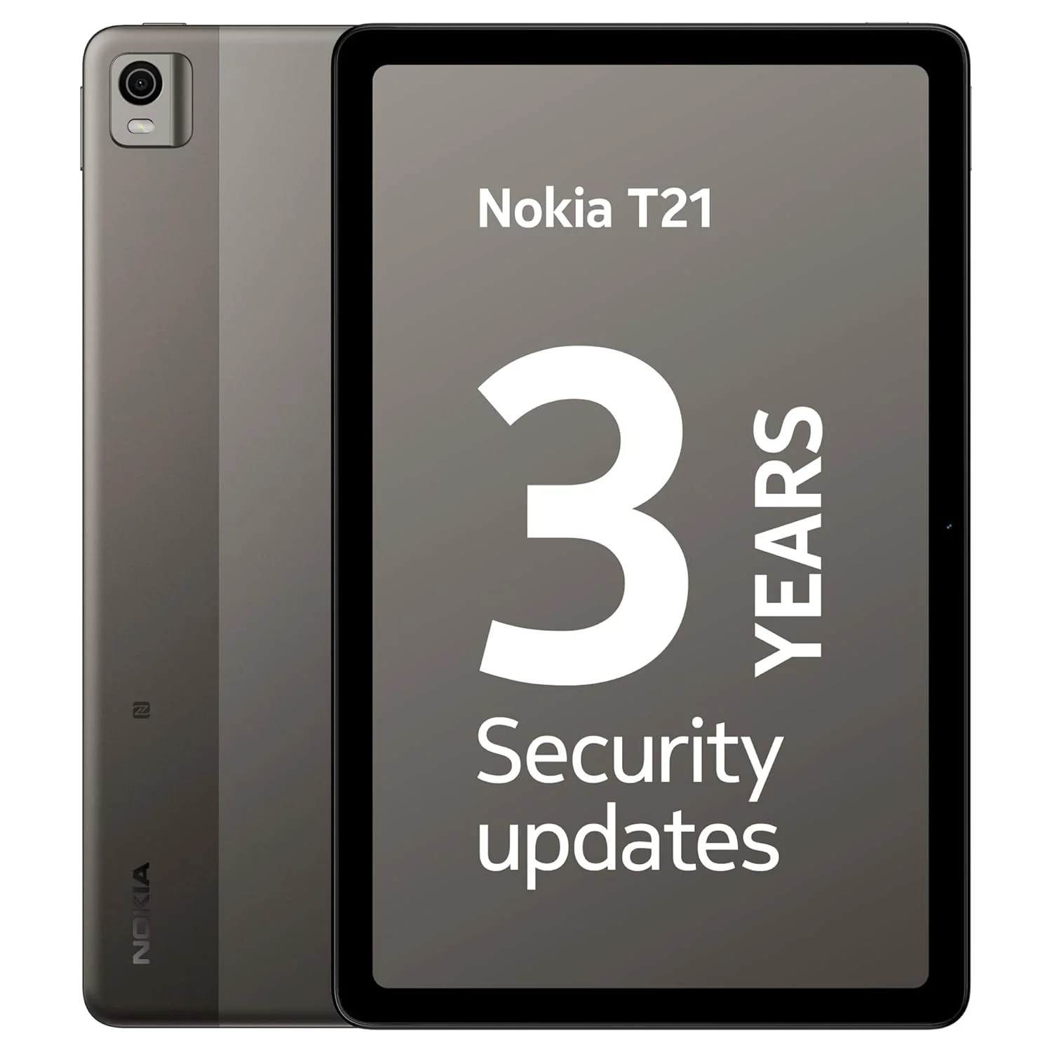 Nokia T21 4Gb Ram 64Gb Storage Wi-Fi + LTE Grey in use