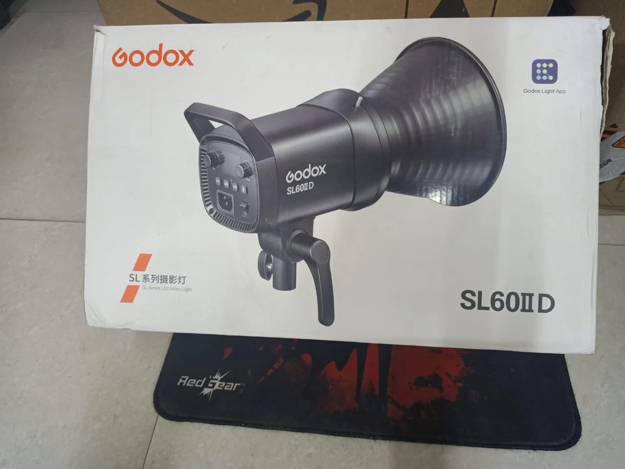Godox SL60IID Daylight LED Video Light 70W 5600K in use