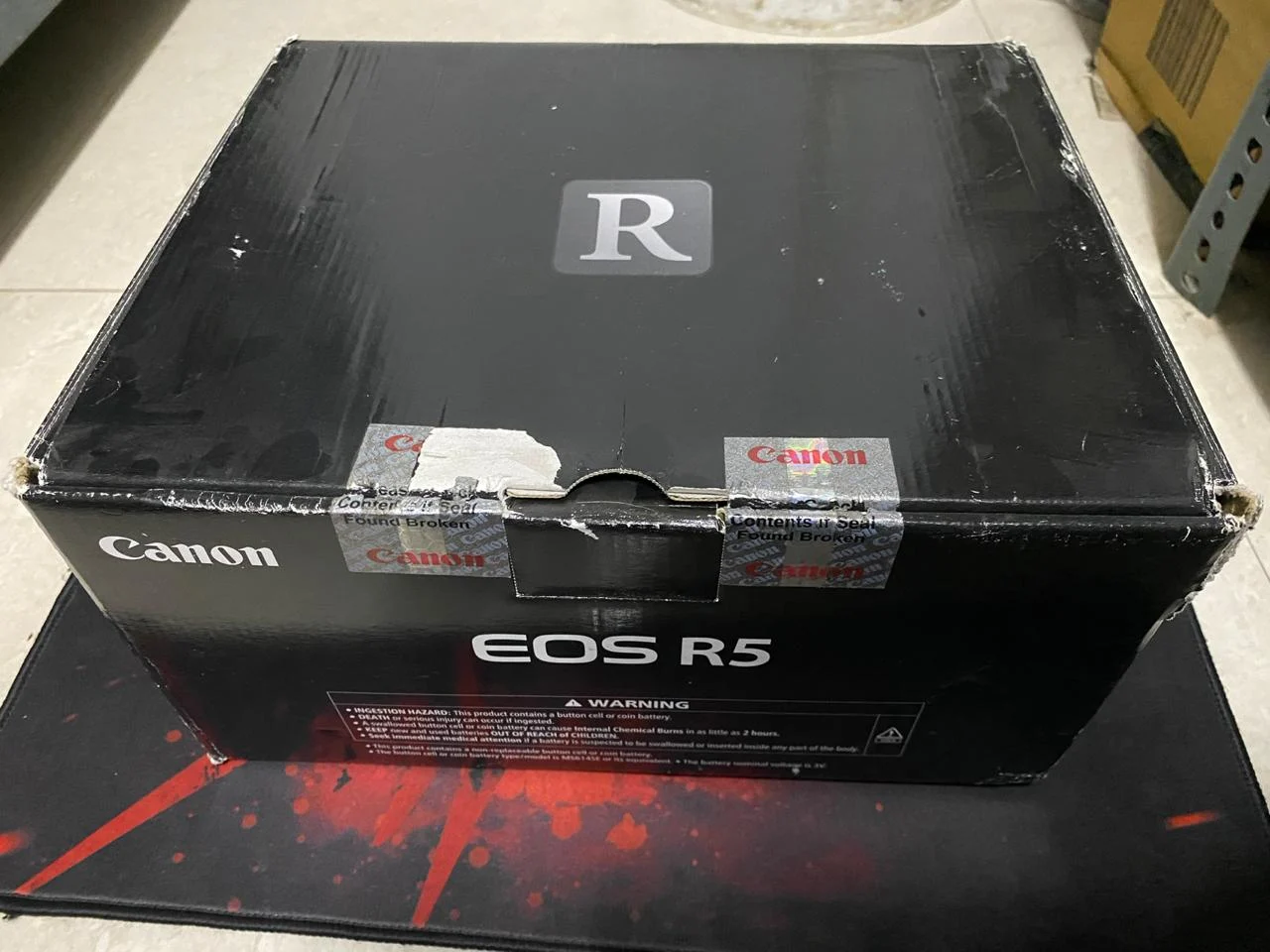 Canon EOS R5 Mirrorless Camera Body in use