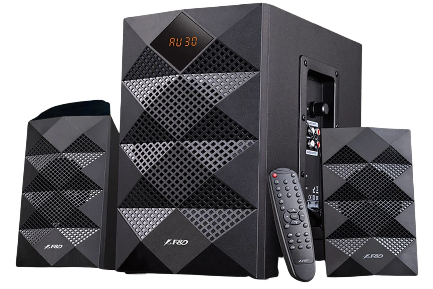 F&D A180X 2.1 Bluetooth Multimedia Speaker in use