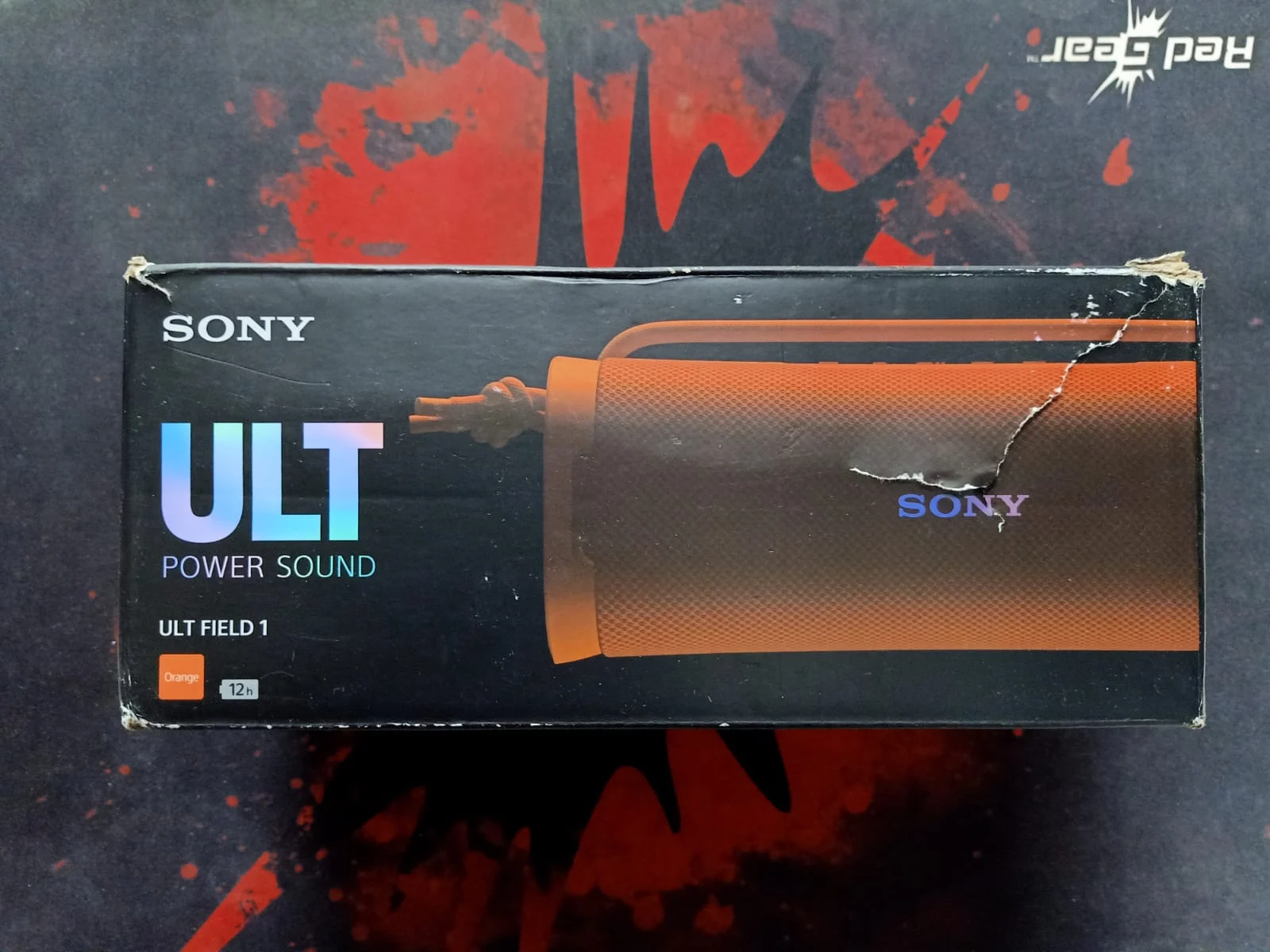 SONY ULT Field 1 Wireless Bluetooth Speaker - Orange in use