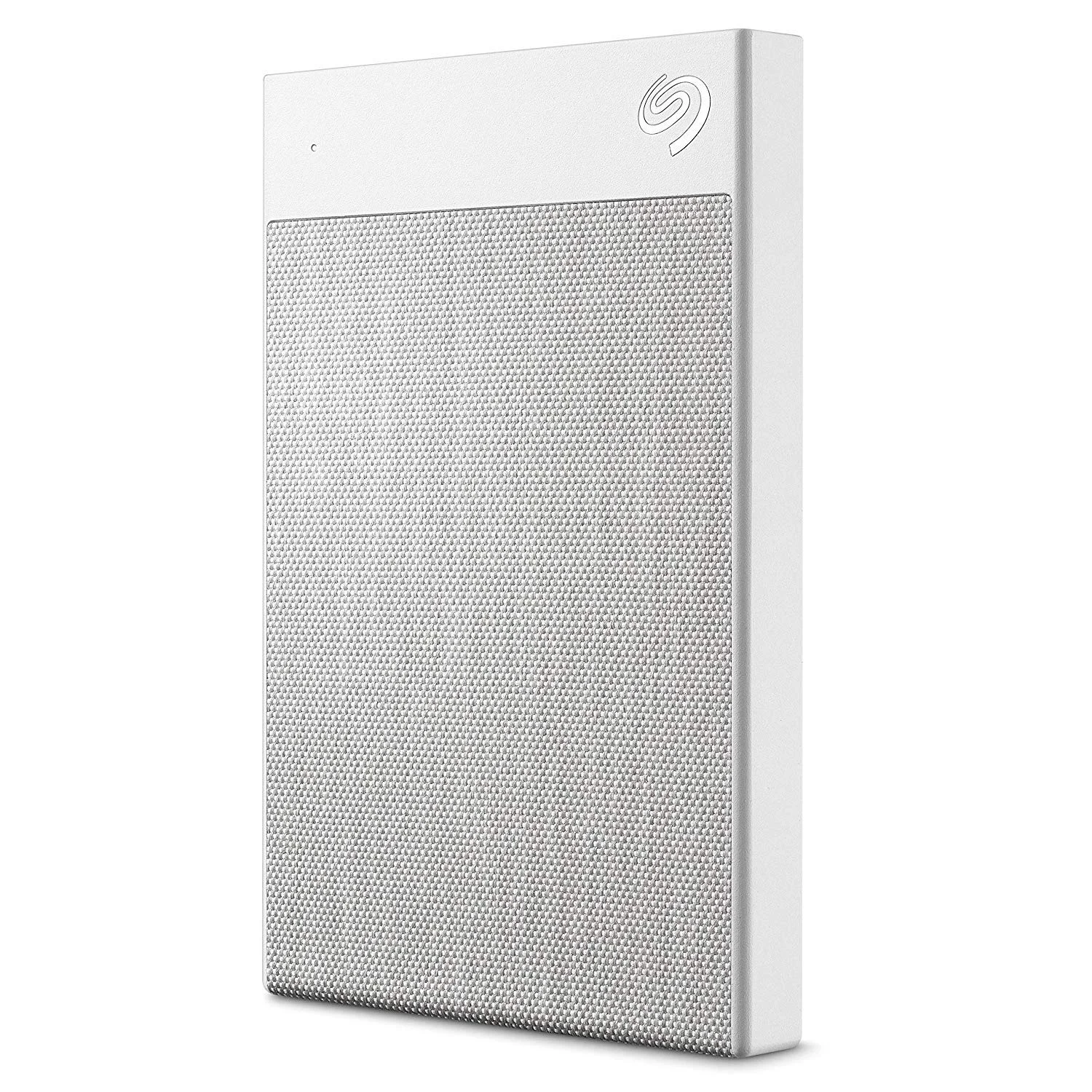 Seagate Ultra Touch 2 TB External Hard Drive Portable HDD - White (STHH2000402) in use