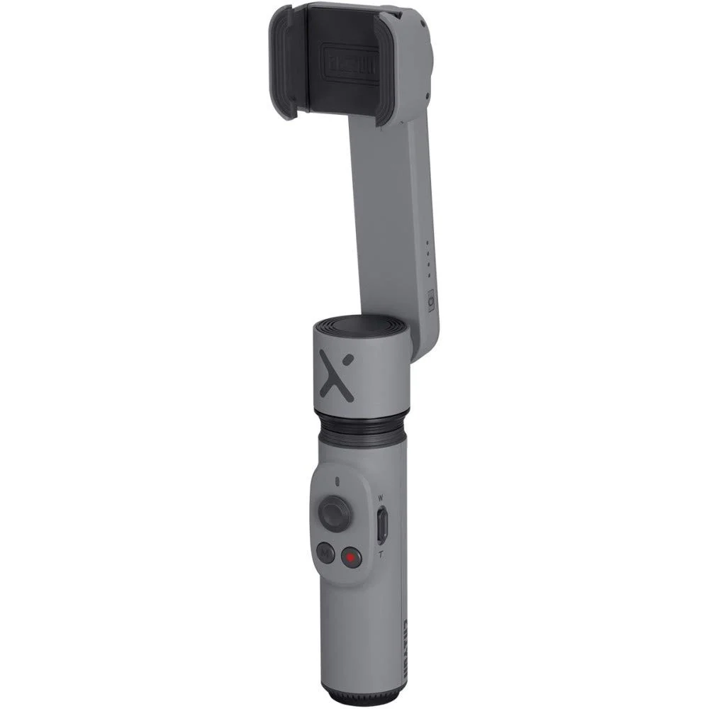 Zhiyun Smooth X 2 Axis Phone Gimbal Stabilizer in use