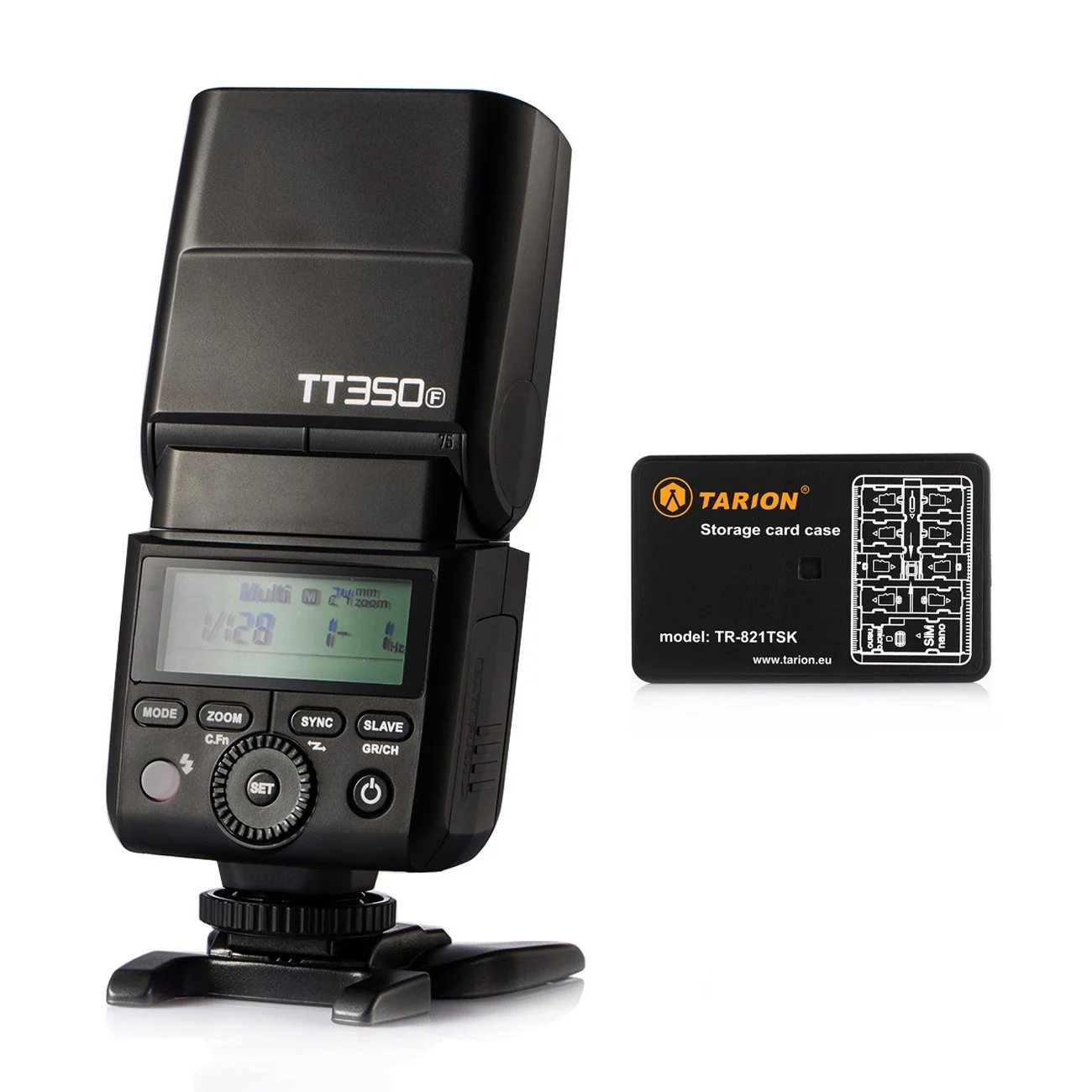 Godox TT350-F Mini Thinklite Speedlite for Fujifilm in use