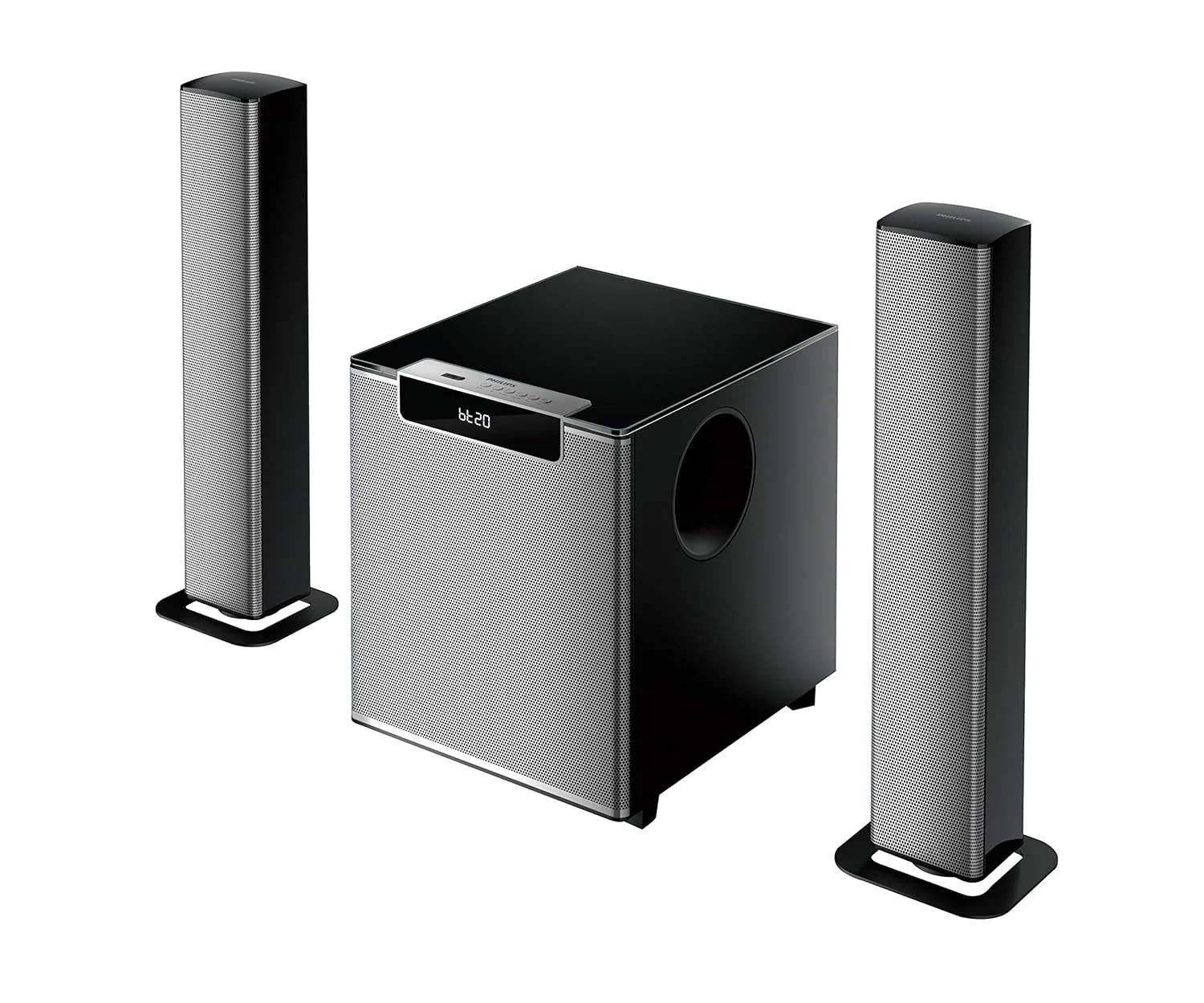 Philips Audio MMS2220B 2.1 Speaker 120W Bluetooth in use