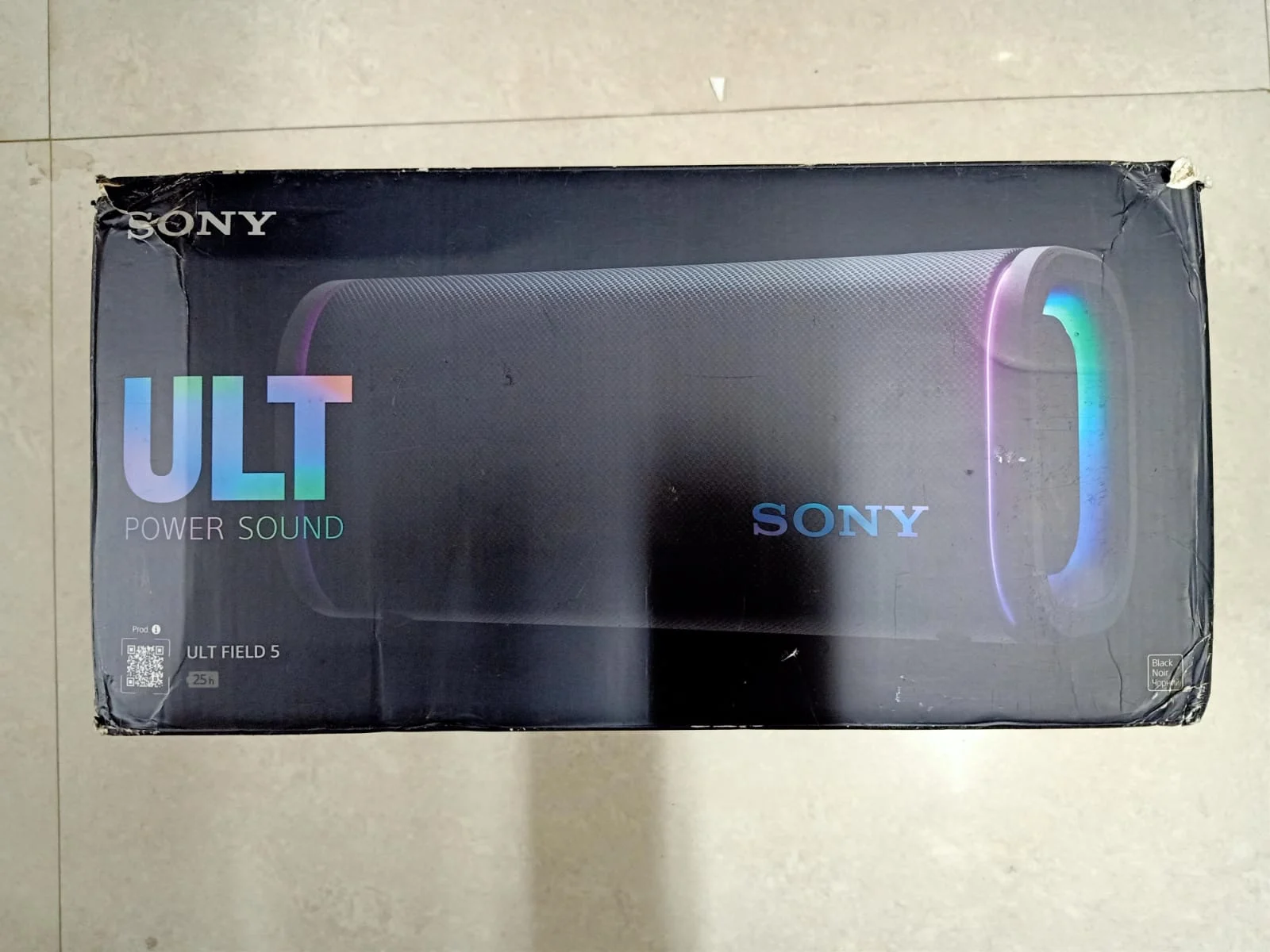 Sony ULT Field 5 Bluetooth Wireless Speaker SRS-ULT50 Black in use