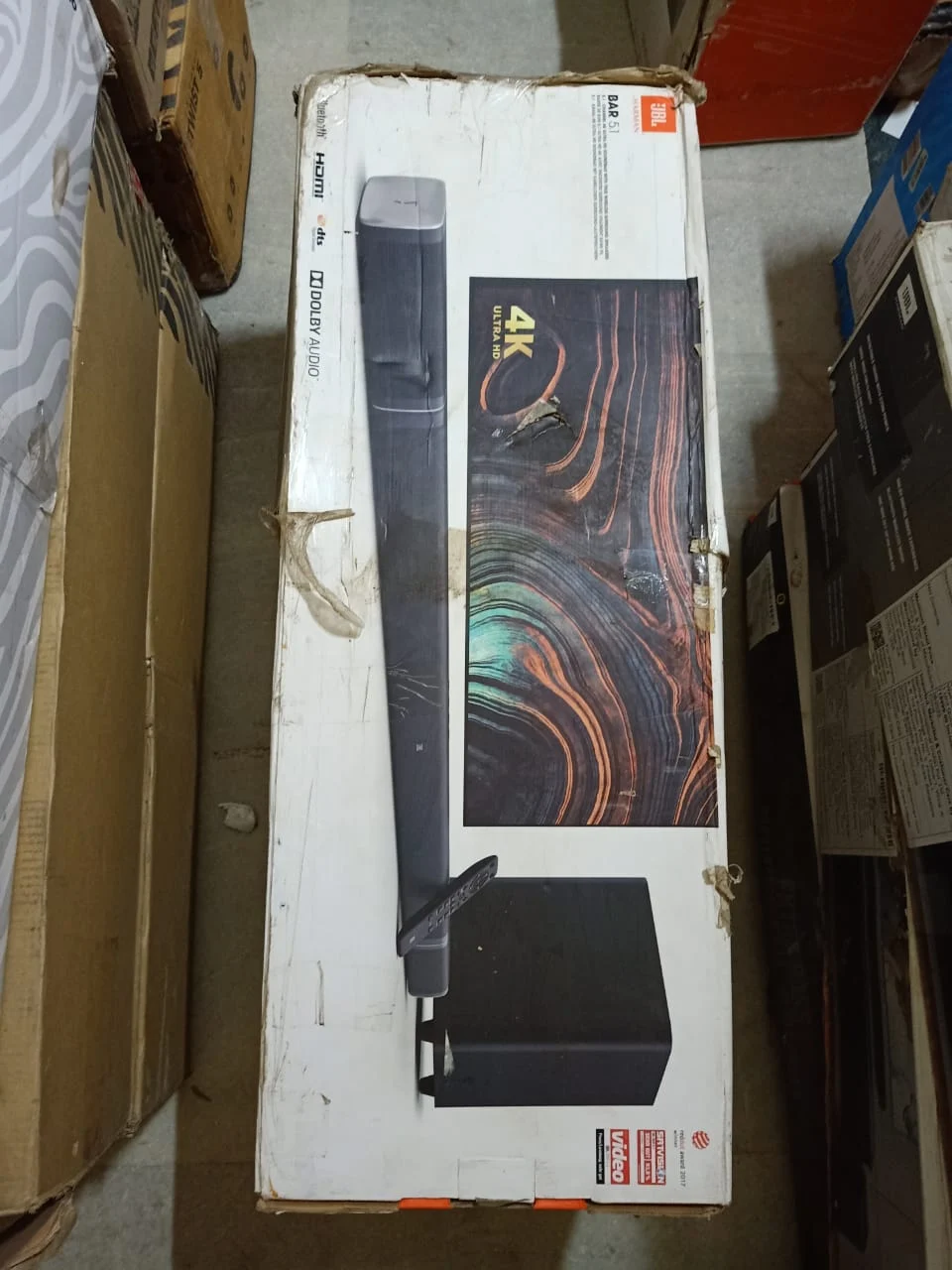 JBL Bar 5.1 5.1 Channel Soundbar in use