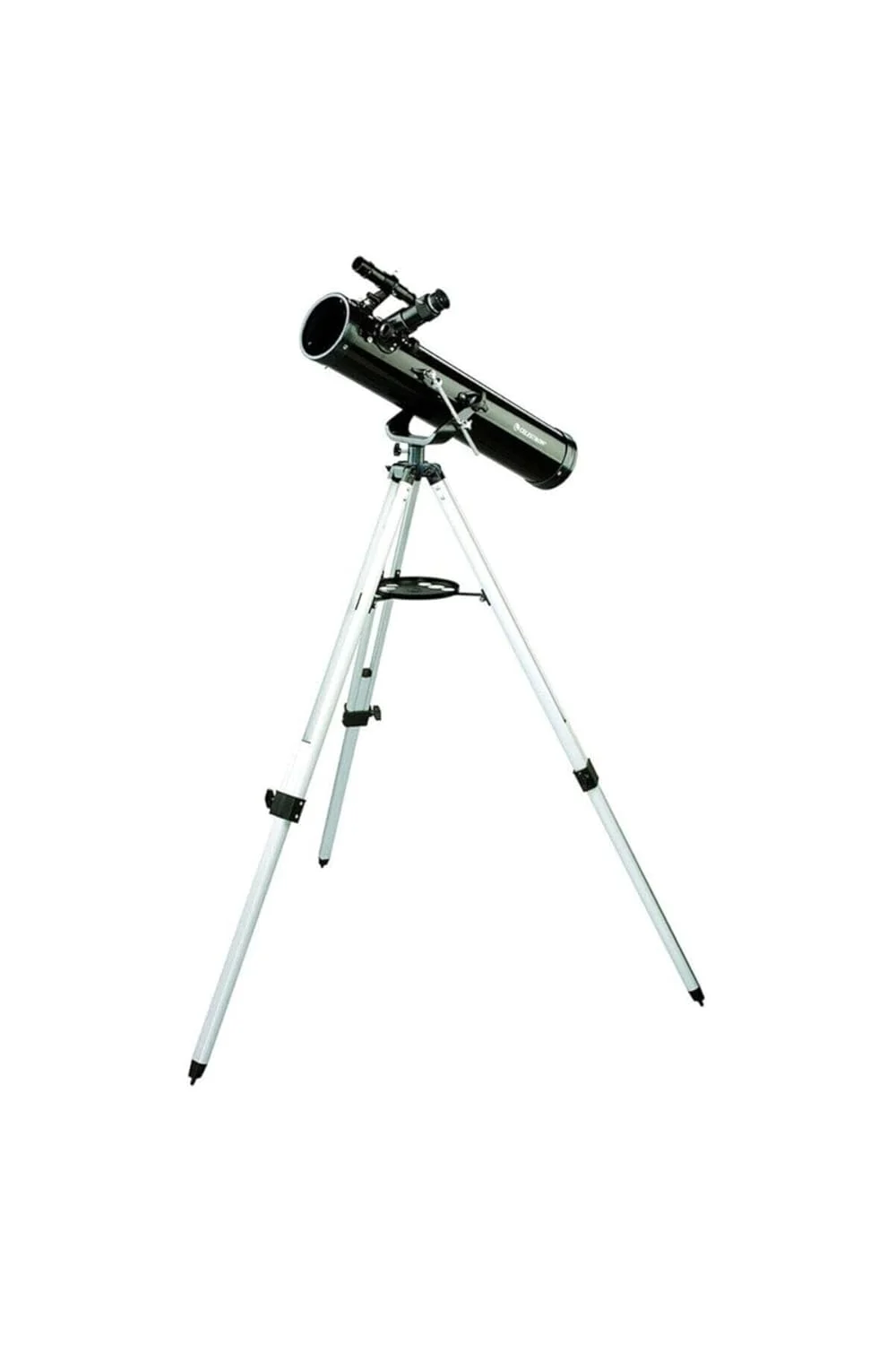 Celestron 21044 PowerSeeker 76 Reflector Telescope in use