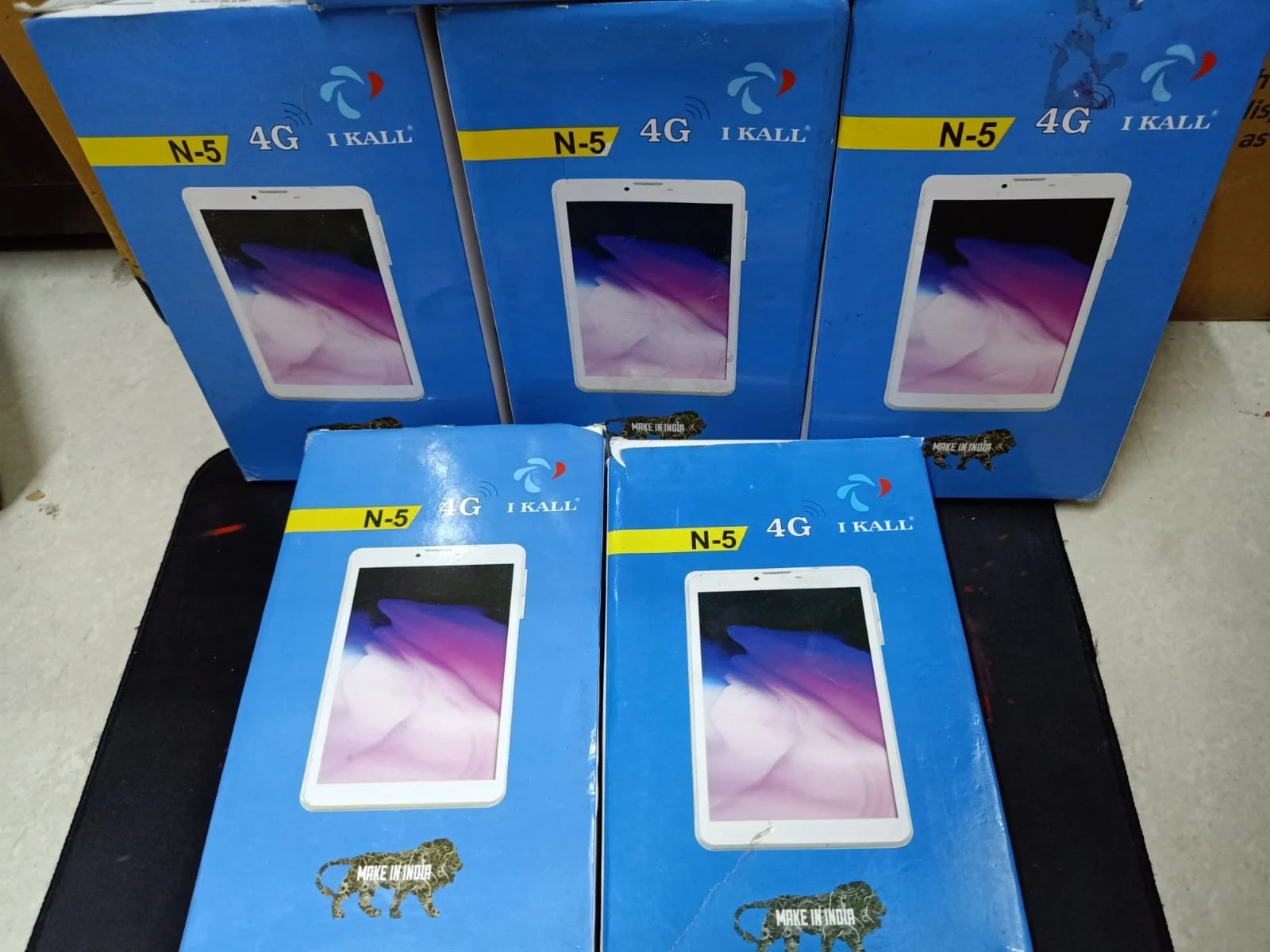 I KALL N5 4G Calling Tablet in use