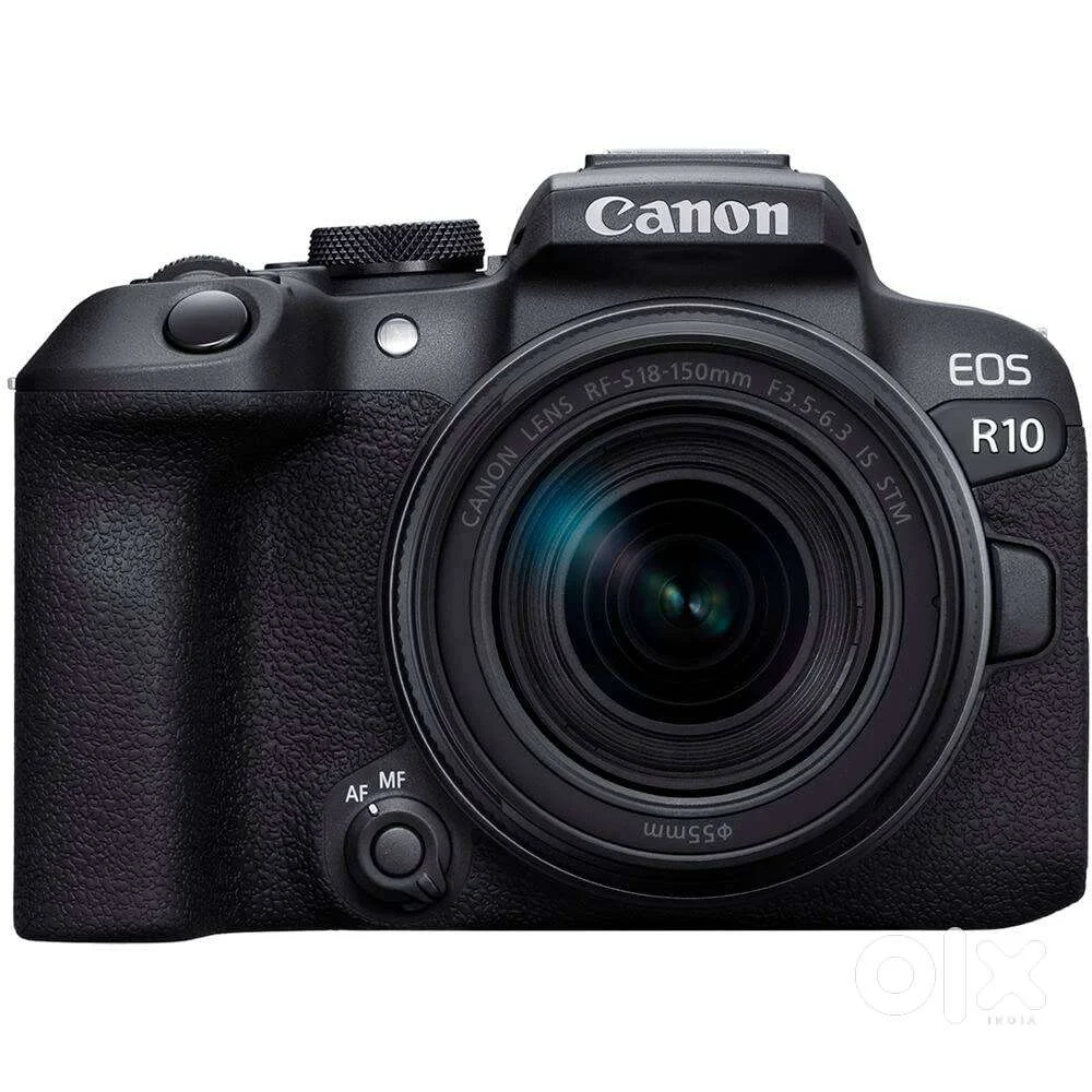 Canon EOS R10 24.2MP RF-S18-150 F/3.5-6.3 IS STM Mirrorless Camera in use