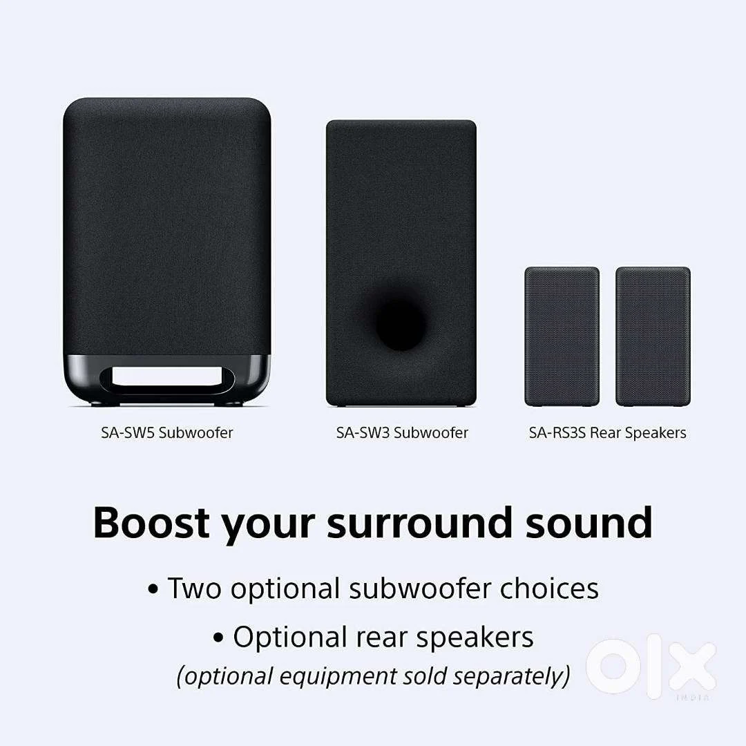 Sony HT-S2000 5.1ch Dolby Atmos Soundbar System in use