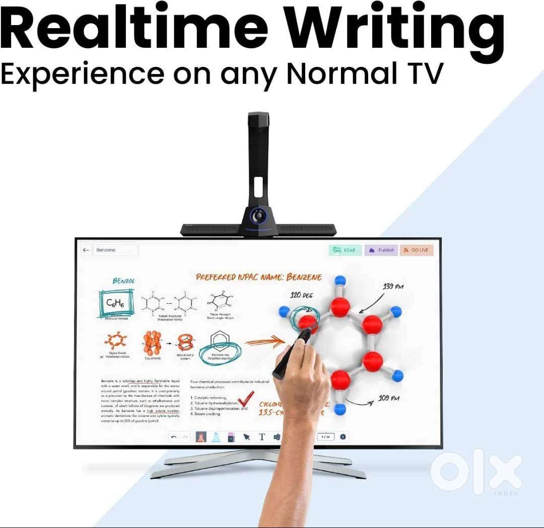 TutorPlus Portable Interactive Panel in use